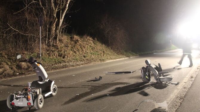 Der Rollstuhlfahrer wurde schwer verletzt. Foto: 7aktuell/Lukas Felder