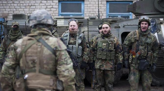 Prorussische Separatisten in der Ostukraine: Mehr als 100 junge Deutsche sollen sich den Abtrünnigen angeschlossen haben. Fot