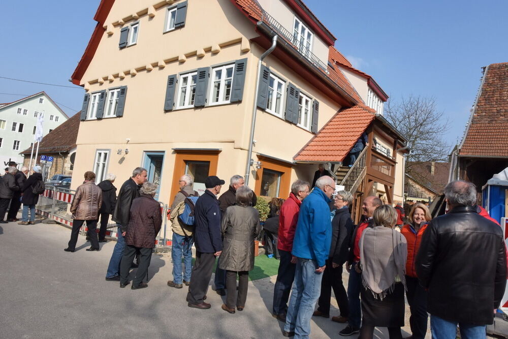 Festakt in Betzinger Mußmehlstraße