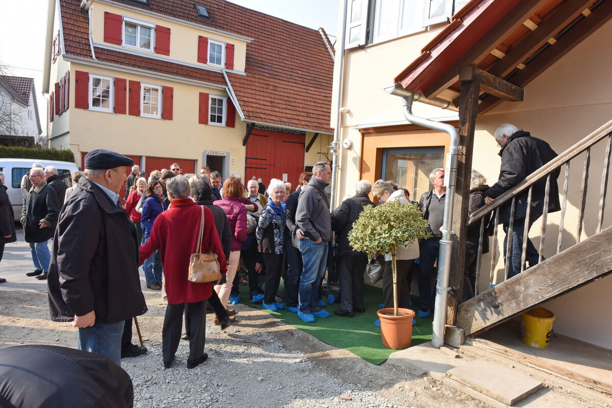 Festakt in Betzinger Mußmehlstraße