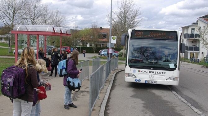 Künftig soll die Monatskarte im Kreis Tübingen wie hier in Kirchentellinsfurt für alle Schüler das gleiche kosten. GEA-ARCHIVFOT