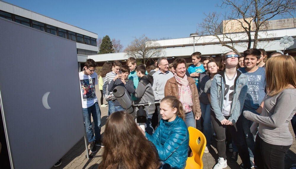 Sonnenfinsternis in Reutlingen