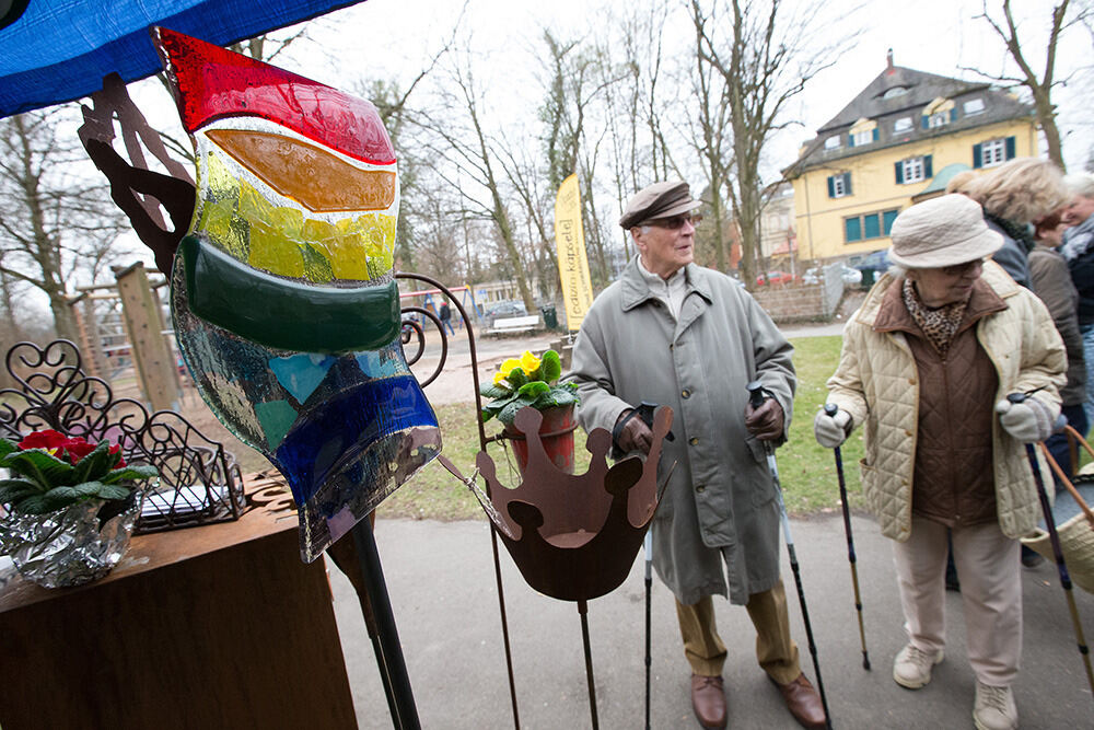 Ostermarkt »Hereinspaziert« im Stadtgarten in Reutlingen