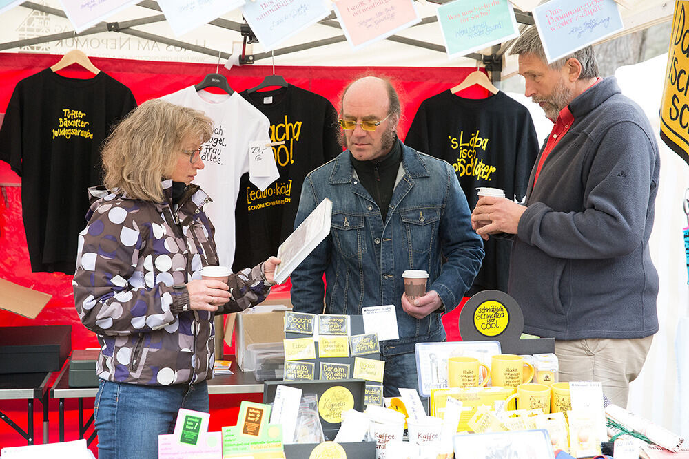 Ostermarkt »Hereinspaziert« im Stadtgarten in Reutlingen