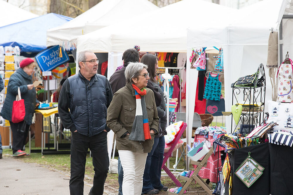 Ostermarkt »Hereinspaziert« im Stadtgarten in Reutlingen