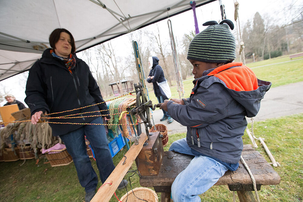 Ostermarkt »Hereinspaziert« im Stadtgarten in Reutlingen