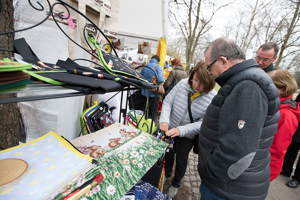 Ostermarkt »Hereinspaziert« im Stadtgarten in Reutlingen