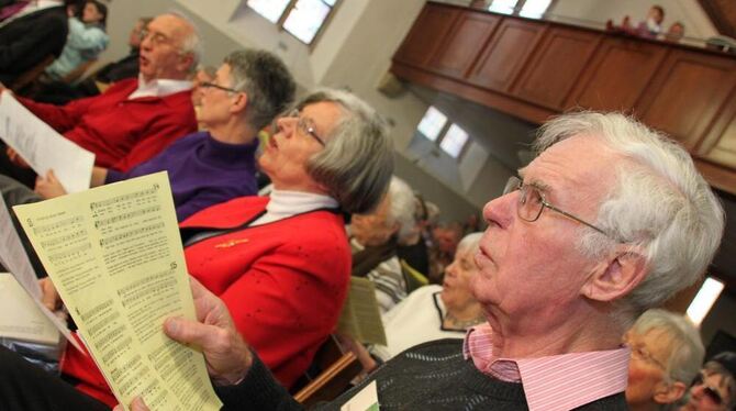 Er hat die Vesperkirche initiiert und geprägt: Pfarrer Klaus Kuntz beim Abschlussgottesdienst 2013. FOTOS: LEISTER