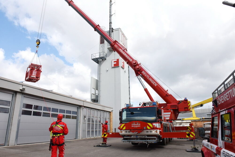 Feuerwehr Reutlingen Höhenretter