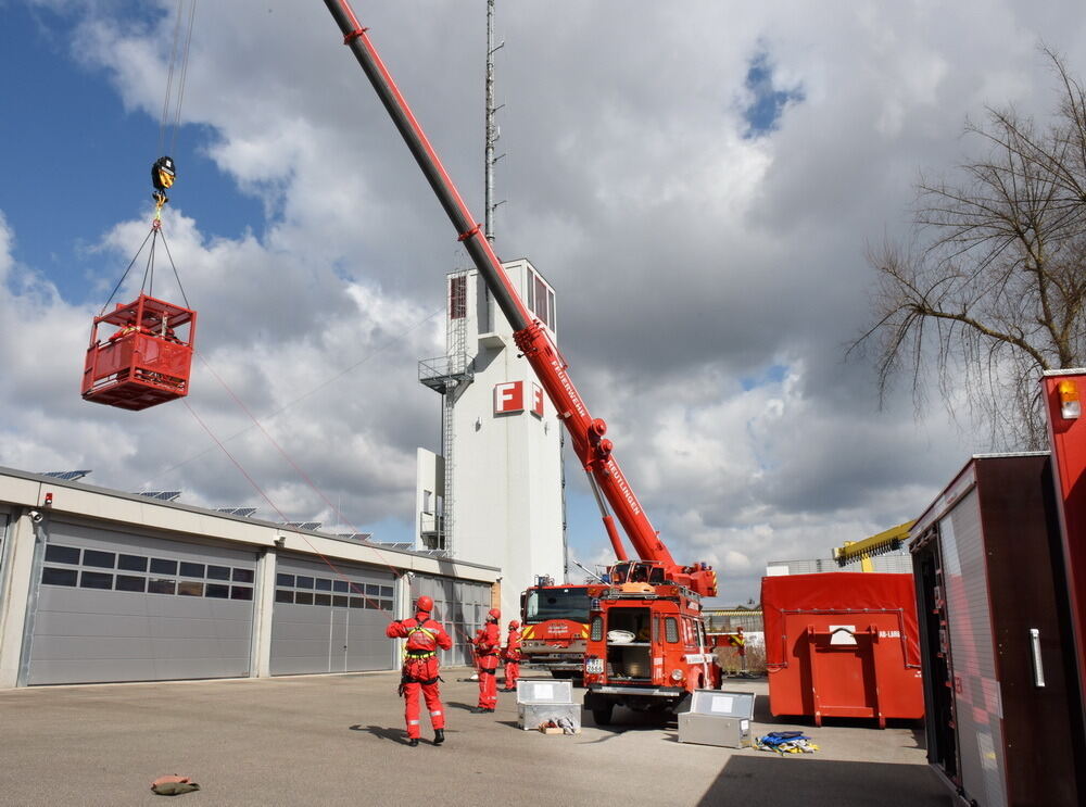 Feuerwehr Reutlingen Höhenretter