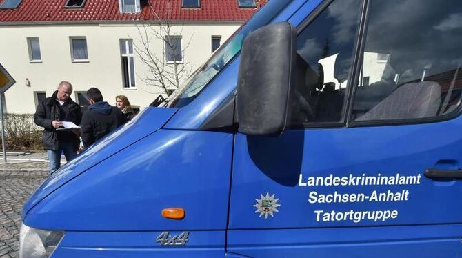 Das Landeskriminalamt hat sich in die Ermittlungen in Tröglitz eingeschaltet. Foto: Hendrik Schmidt