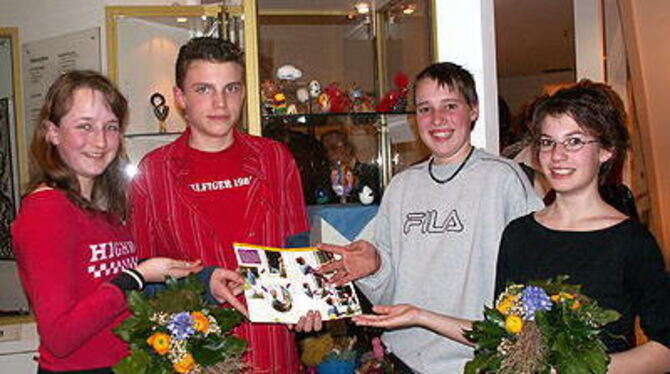 Jacqueline Kaelber, Michael Link, Florian Merz und Madeleine Werner.
FOTO: LPT