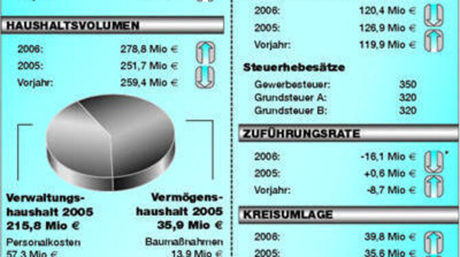 Der Reutlinger Haushalt im Blick.
GEA-GRAFIK