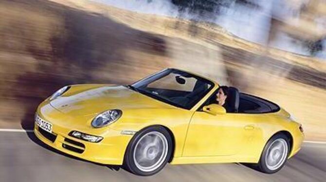 Spaß dürfte sich beim neuen Porsche Carrera Cabriolet zügig einstellen.
FOTO: PORSCHE