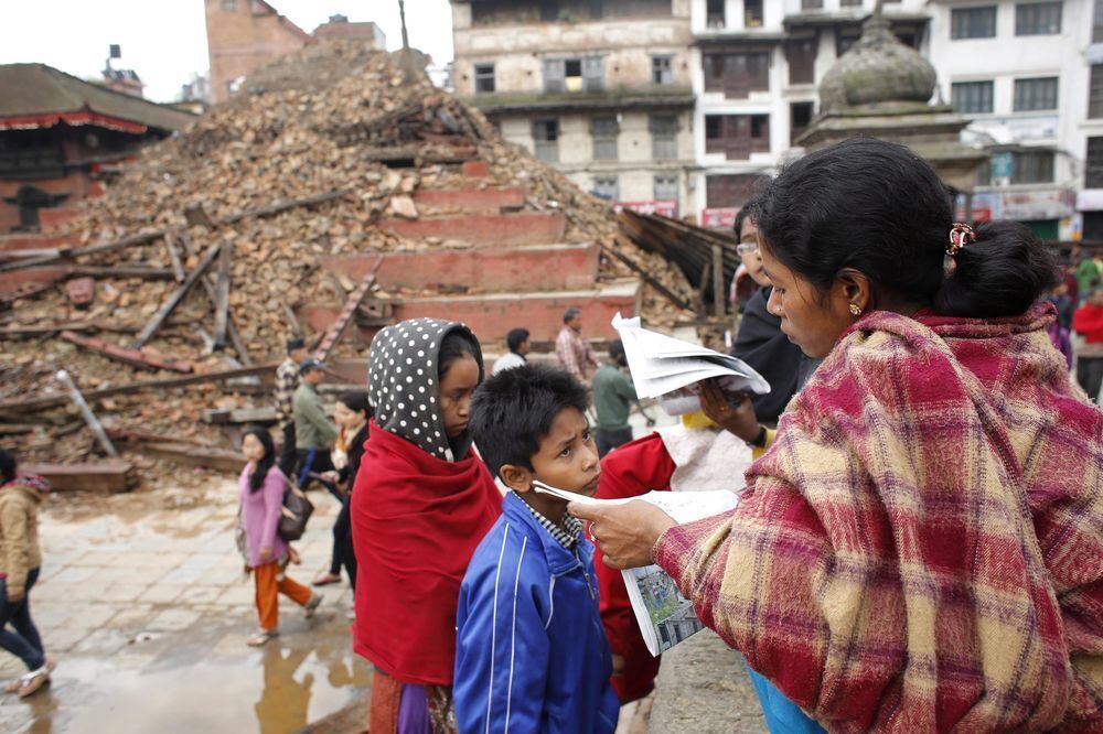 Erdbeben in Nepal: Die Spur der Verwüstung