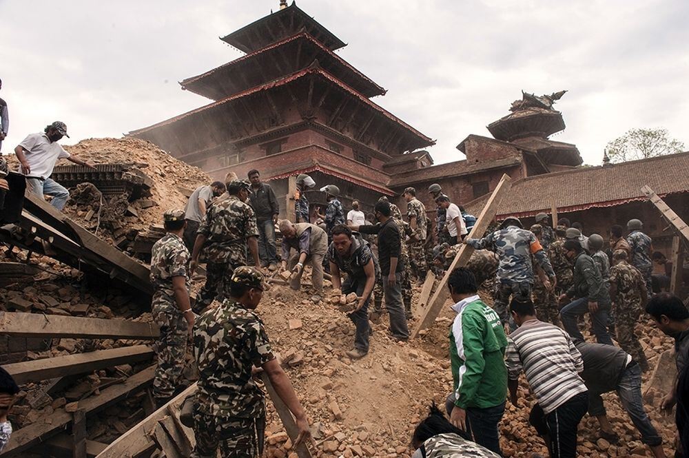 Erdbeben in Nepal: Die Spur der Verwüstung