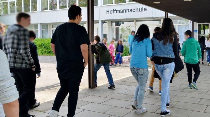 Beschlossene Sache: Auch die Betzinger Hoffmannschule soll zur Gemeinschaftsschule ausgebaut werden. FOTO: NIETHAMMER