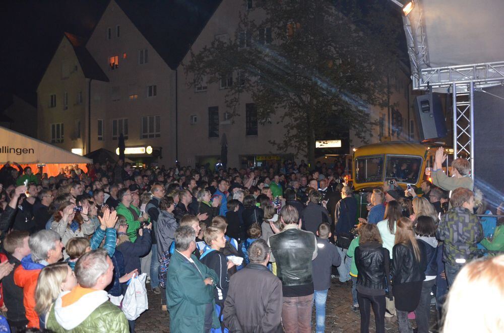 VFL Pfullingen Handball Aufstiegsfeier