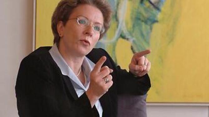 Will Mehreinnahmen zur Schuldentilgung nutzen: Barbara Bosch. FOTO: TRINKHAUS