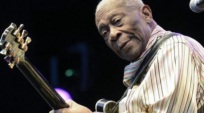 Die amerikanische Blues-Legende B.B. King ist gestorben. Foto: Walter Bieri