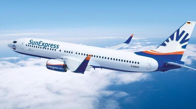 Eine Boeing 737-800 der deutschen Fluggesellschaft SunExpress Deutschland. Foto: SunExpress