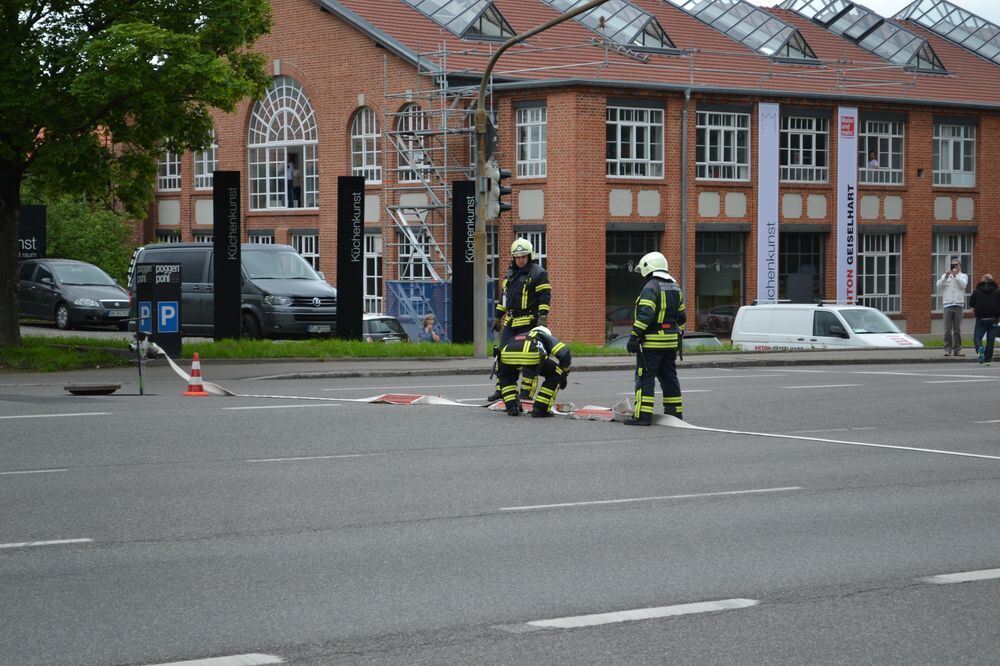 Großbrand in Reutlinger Schreinerei