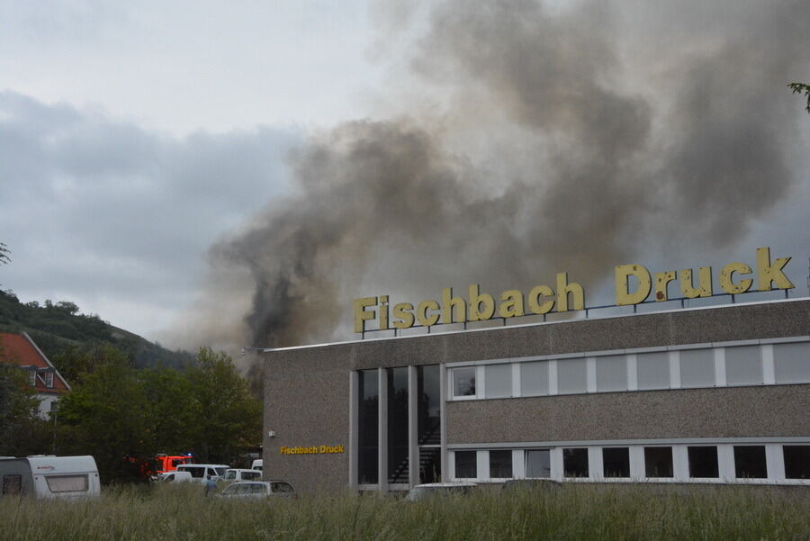 Großbrand in Reutlinger Schreinerei