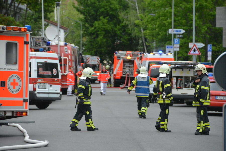 Großbrand in Reutlinger Schreinerei