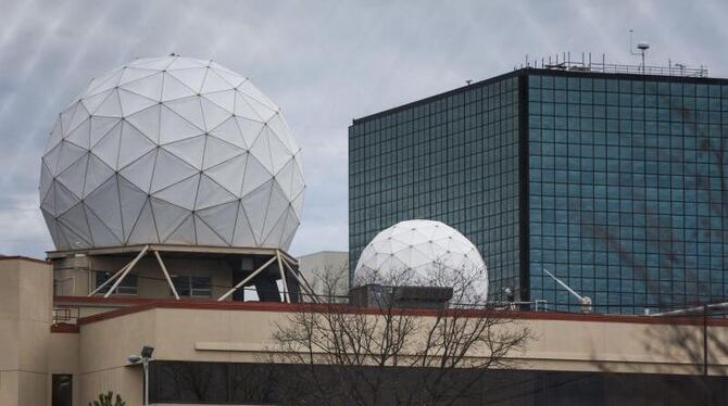 Das Hauptquartier der NSA in Fort Meade im US-Bundesstaat Maryland. Foto: Jim lo Scalzo