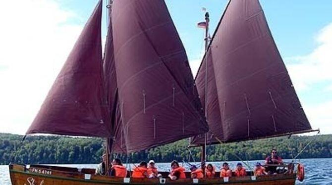 Auch gemeinsames Segeln gehörte zum Programm.
FOTO: PR