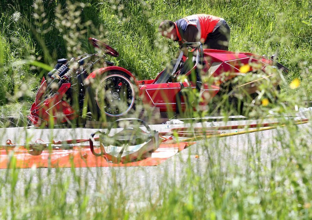 Unfall mit Dreirad-Motorrad im Lautertal