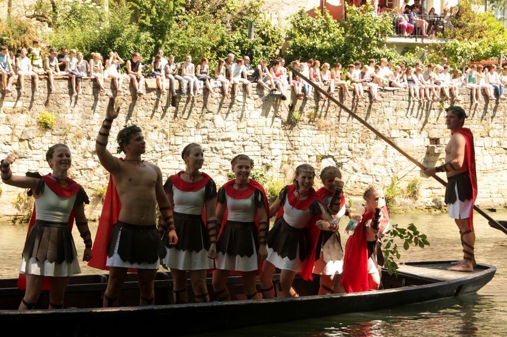 Stocherkahnrennen Tübingen 2015