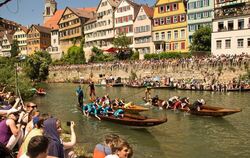 Stocherkahnrennen Tübingen 2015