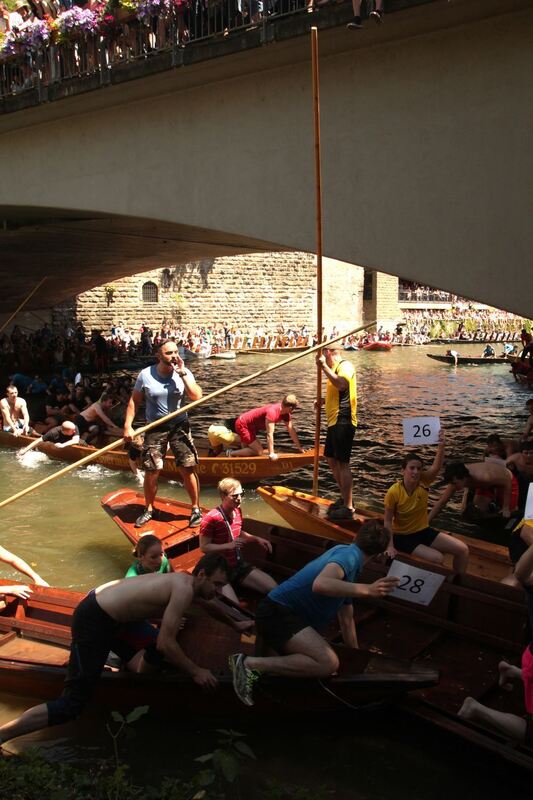 Stocherkahnrennen Tübingen 2015