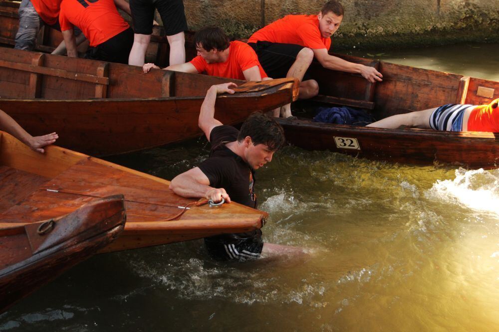 Stocherkahnrennen Tübingen 2015