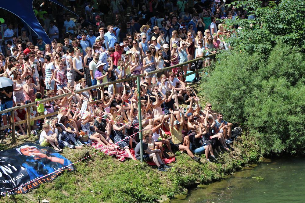 Stocherkahnrennen Tübingen 2015