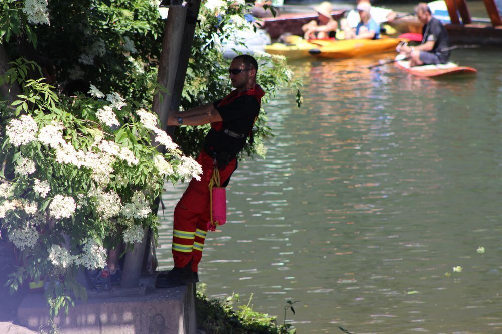 Stocherkahnrennen Tübingen 2015