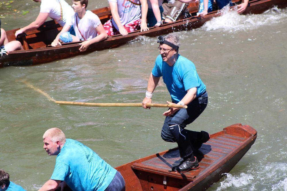 Stocherkahnrennen Tübingen 2015