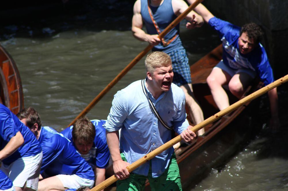 Stocherkahnrennen Tübingen 2015