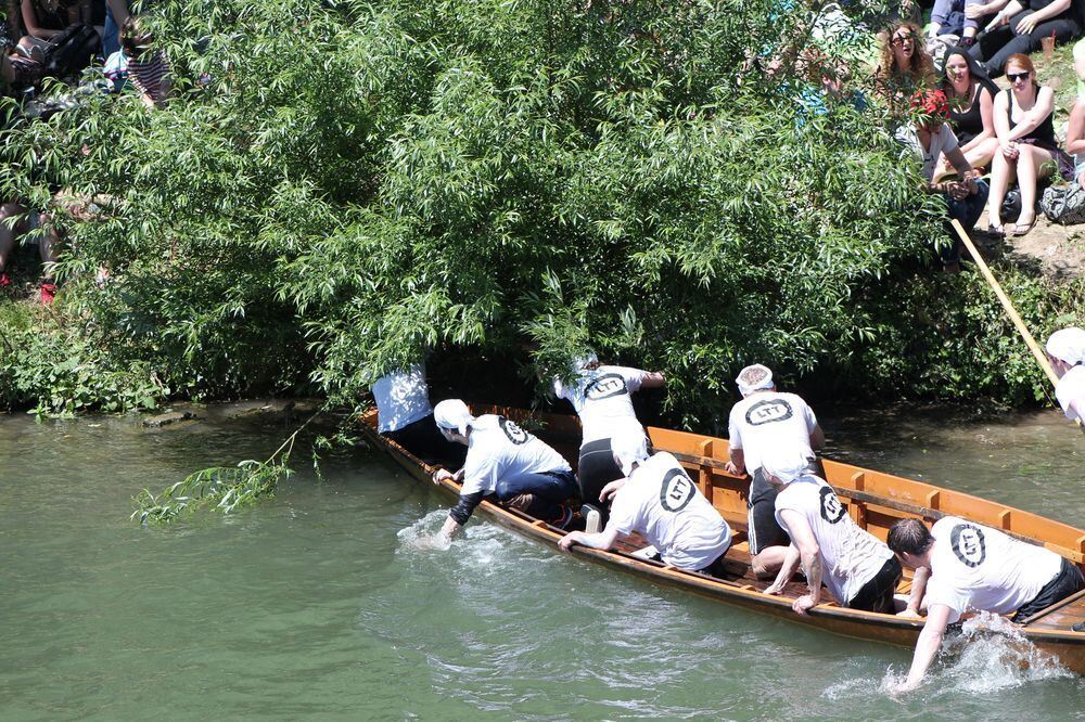 Stocherkahnrennen Tübingen 2015