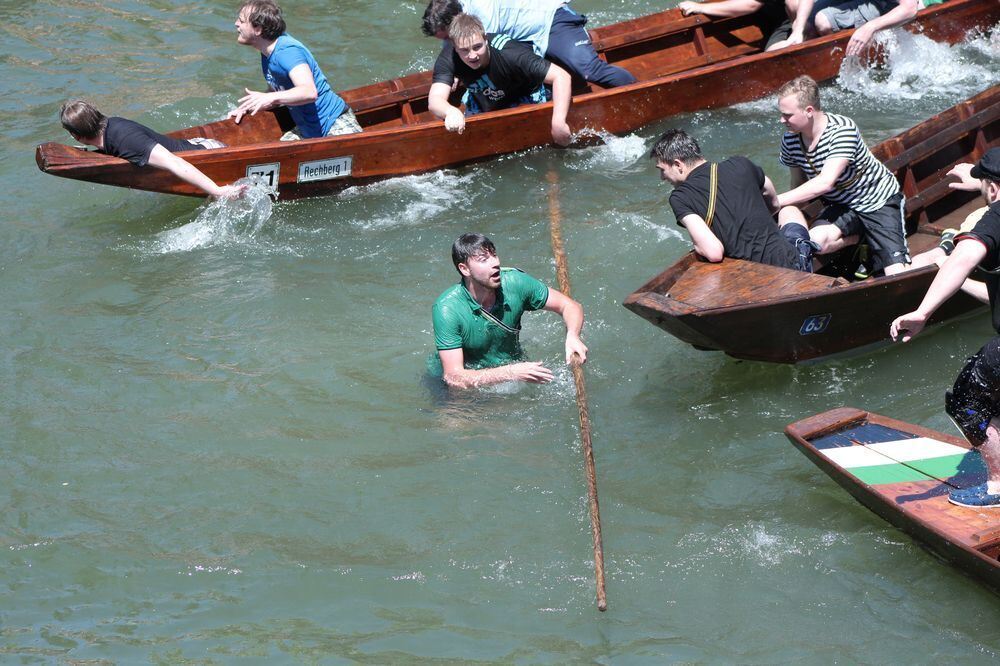 Stocherkahnrennen Tübingen 2015