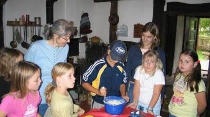 Im Bauernhausmuseum in Ödenwaldstetten ist noch alles Handarbeit. GEA-FOTO: OEL