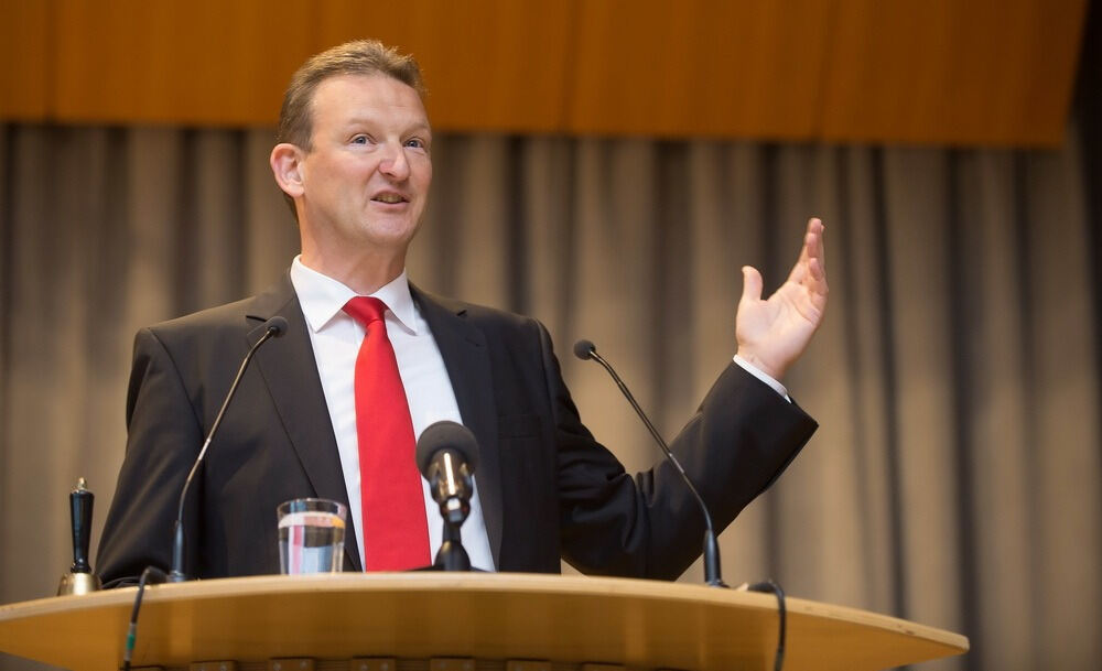 Podium zur Eninger Bürgermeisterwahl 2015