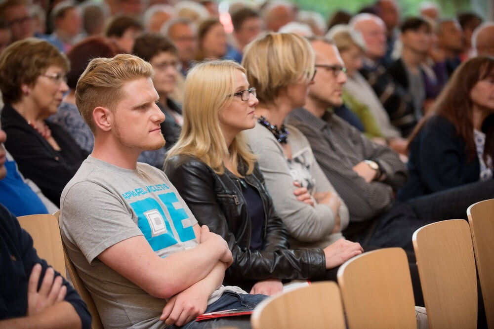 Podium zur Eninger Bürgermeisterwahl 2015