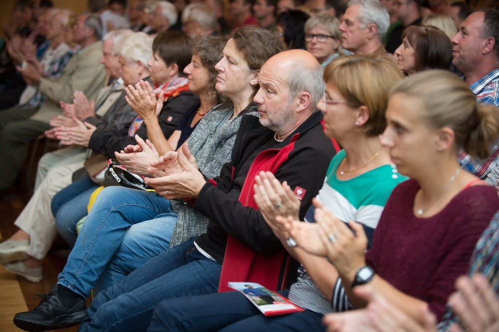 Podium zur Eninger Bürgermeisterwahl 2015