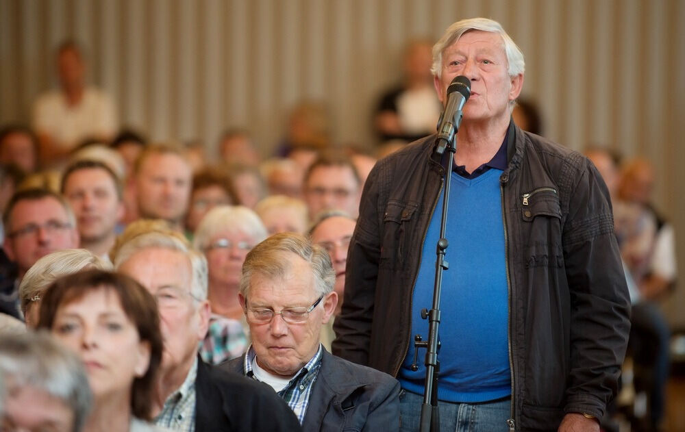 Podium zur Eninger Bürgermeisterwahl 2015