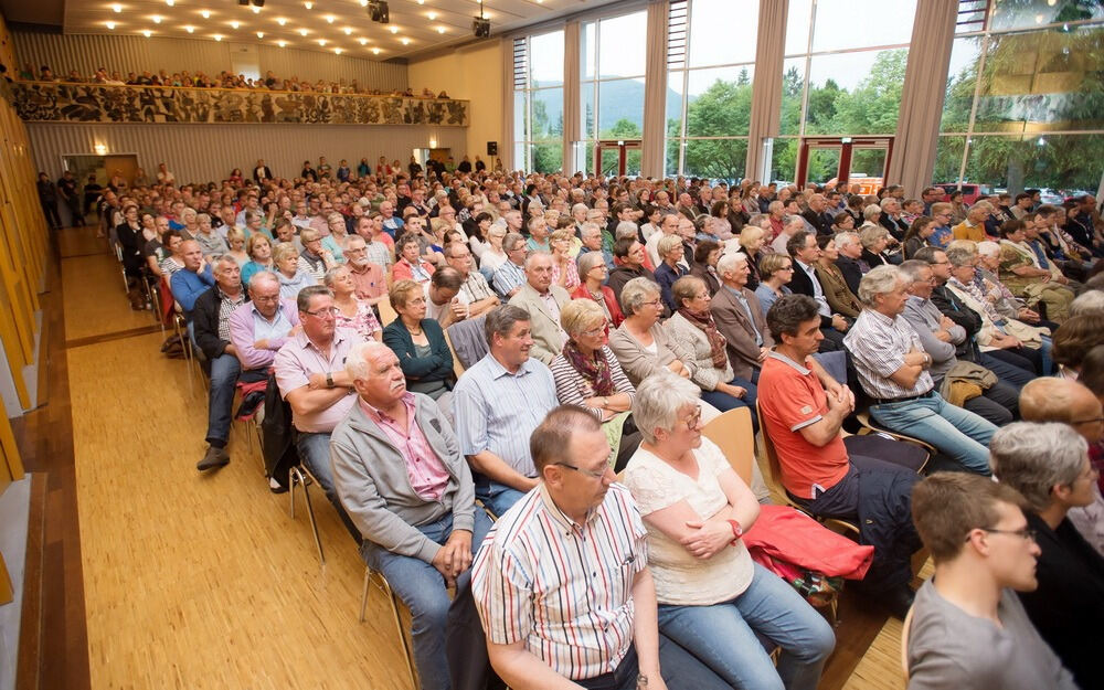 Podium zur Eninger Bürgermeisterwahl 2015