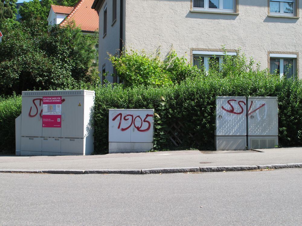 Vandalismus in Reutlingen