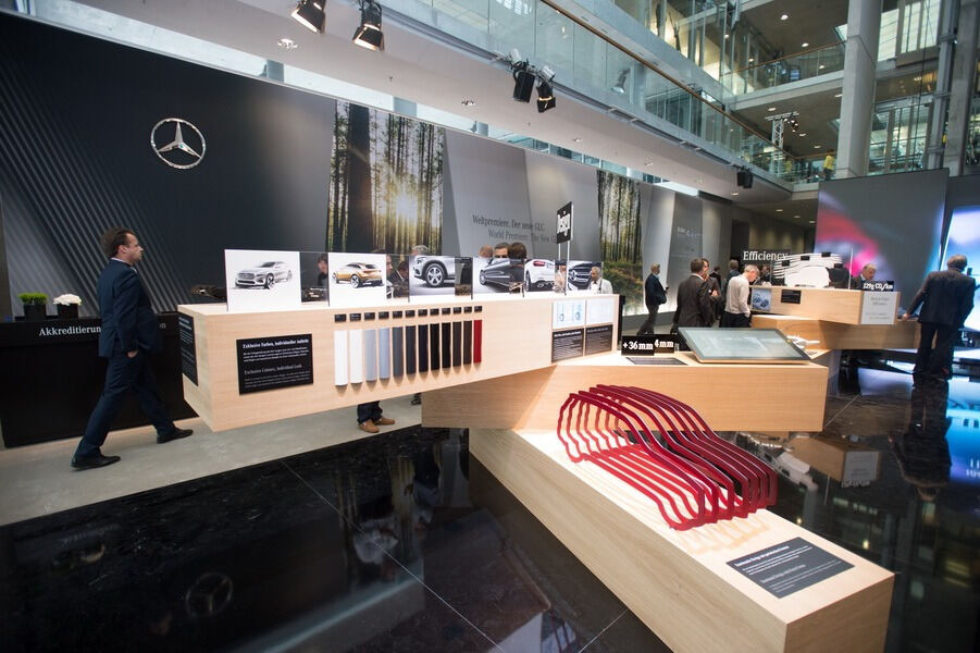 Mercedes GLC Weltpremiere Metzingen 2015