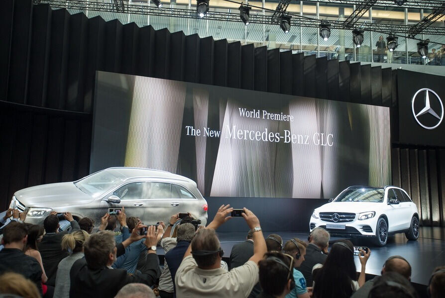 Mercedes GLC Weltpremiere Metzingen 2015